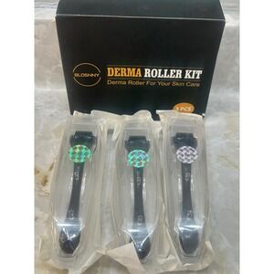 Blosnny Derma Roller Kit 3‎ PCS 0.25mm 0.50mm 1.0mm Derma Roller For Your Skin